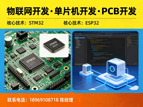 福州物联网开发解决方案：STM32/ESP32硬件工程师系统开发助力企业数字化转型