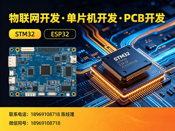 宁波物联网开发解决方案：STM32/ESP32硬件工程师系统开发助力企业数字化转型